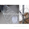 BTO-22 razor blade barbed wire/concertina coil razor wire for fence